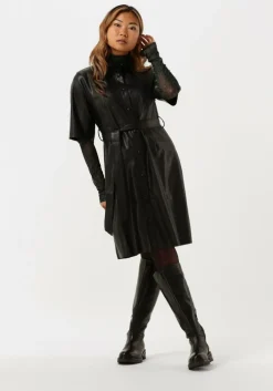 zwarte modström mini jurk alma dress