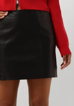 zwarte modström minirok kessimd short skirt