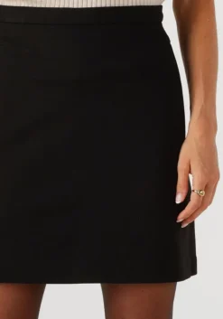 zwarte modström minirok tanny short skirt