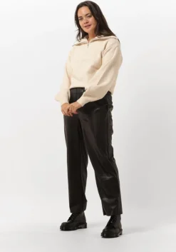 zwarte modström pantalon alma pants