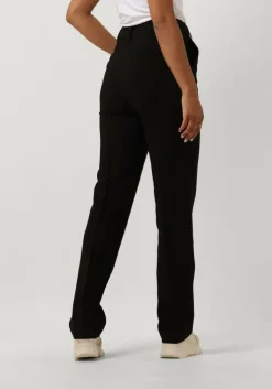 zwarte modström pantalon gale straight pants