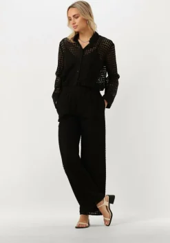 zwarte modström pantalon hattiemd pants