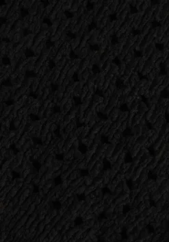 zwarte modström top aurora o-neck