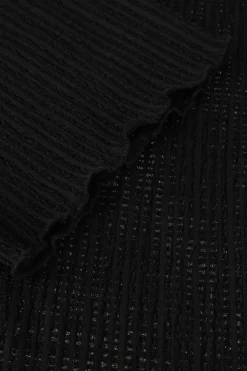 zwarte modström top laceymd top