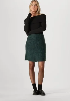 zwarte modström top lillianmd off shoulder top