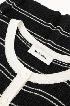 zwarte modström top pacificomd ss polo