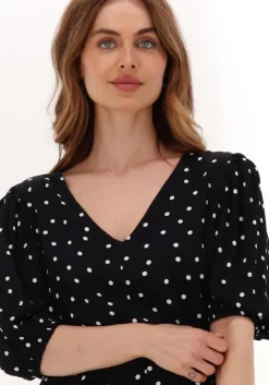 zwarte modström top ridder print top