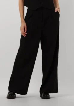 zwarte modström wijde broek galemd wide pants
