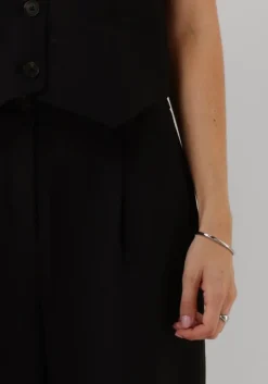 zwarte modström wijde broek galemd wide pants