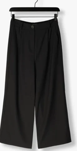 zwarte modström wijde broek galemd wide pants