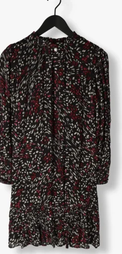 zwarte moliin mini jurk hanne