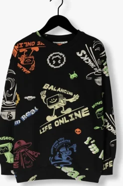 zwarte molo sweater monti