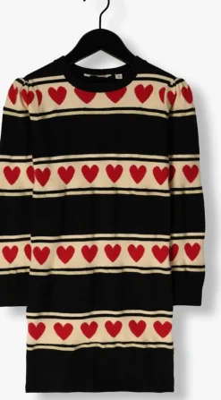 zwarte moodstreet mini jurk dress donna