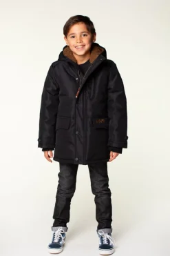 zwarte moodstreet parka's parka jacket jason