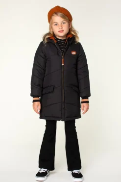 zwarte moodstreet parka's parka jacket jara
