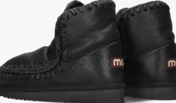 zwarte mou enkelboots eskimo 18