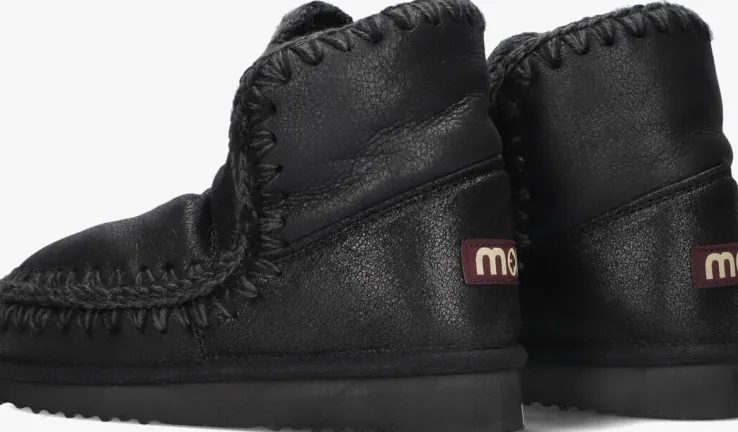 zwarte mou enkelboots eskimo 18