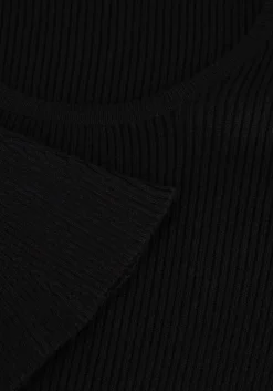 zwarte moves midi jurk angila