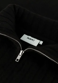 zwarte moves midi jurk bradlie 2243