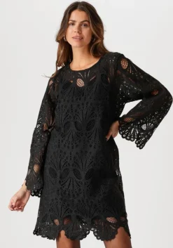 zwarte moves mini jurk avios