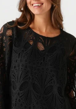 zwarte moves mini jurk avios