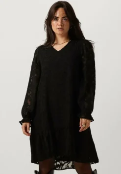 zwarte moves mini jurk naomilla