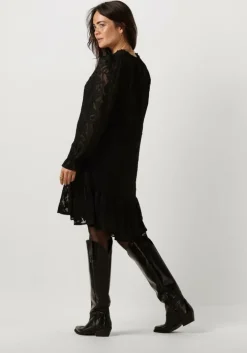 zwarte moves mini jurk naomilla