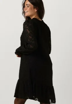 zwarte moves mini jurk naomilla