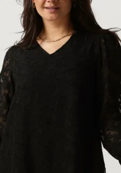 zwarte moves mini jurk naomilla