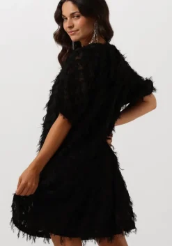 zwarte moves mini jurk revillo