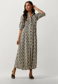 zwarte mr mood maxi jurk mrs tarabel