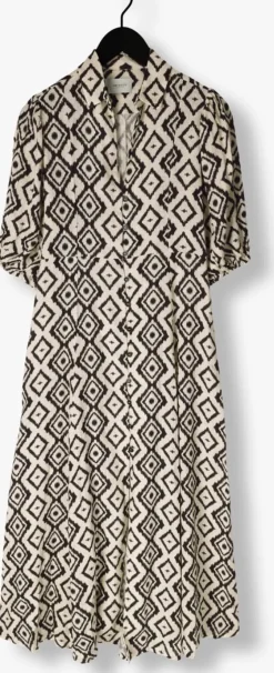 zwarte mr mood maxi jurk mrs tarabel