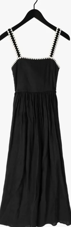 zwarte mr mood maxi jurk mrs ana dress