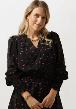 zwarte msch copenhagen blouses mschvinaya ladonna shirt aop