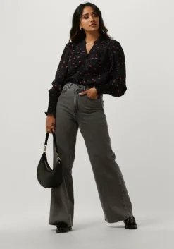 zwarte msch copenhagen blouses mschvinaya ladonna shirt aop