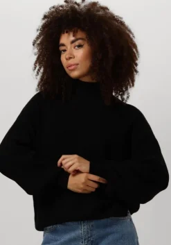 zwarte msch copenhagen coltrui mschmagnea rachelle rib pullover