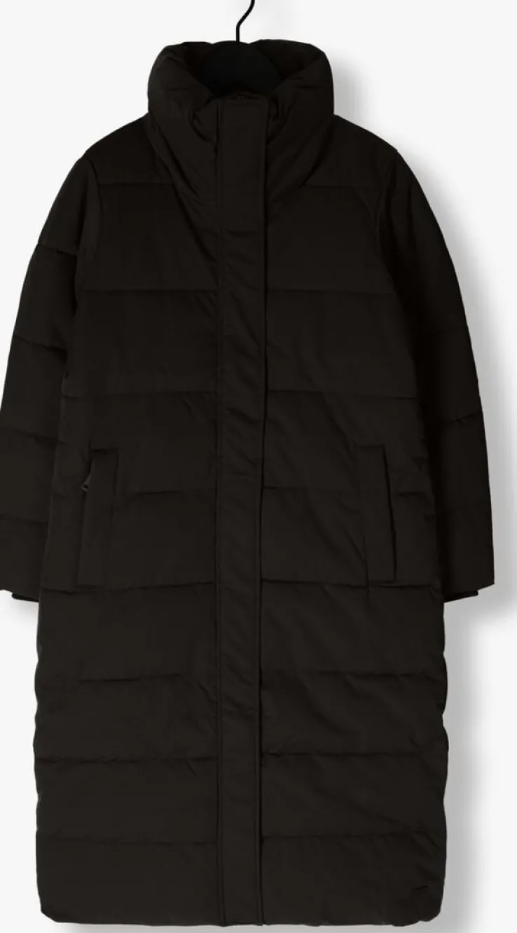 zwarte msch copenhagen gewatteerde jas mschpetra pavinaria jacket