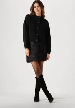 zwarte msch copenhagen minirok mschaugustina skirt