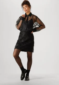 zwarte msch copenhagen minirok mschaugustina skirt