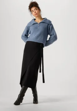 zwarte msch copenhagen midirok mschkaritte east skirt