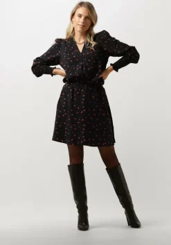 zwarte msch copenhagen minirok mschvinaya ladonna skirt aop