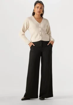 zwarte msch copenhagen pantalon mschtabina nichelle hw pants