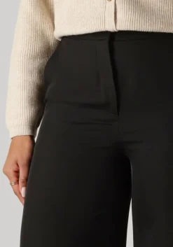 zwarte msch copenhagen pantalon mschtabina nichelle hw pants