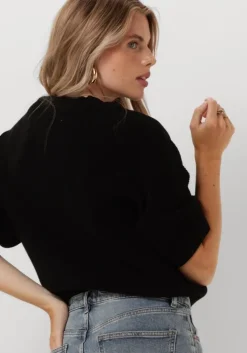 zwarte msch copenhagen trui mschamari rachelle 2/4 pullover