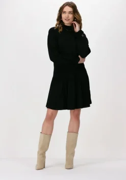 zwarte na-kd mini jurk frill detail mini dress