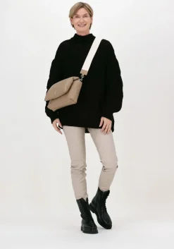 zwarte na-kd trui cable knitted sweater