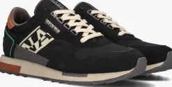 zwarte napapijri lage sneakers virtus
