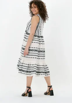 zwarte nema midi jurk gloria