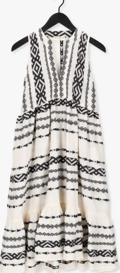 zwarte nema midi jurk gloria