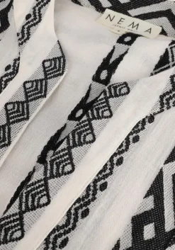 zwarte nema midi jurk gloria